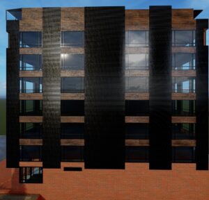 Render Fachada Edificios 3